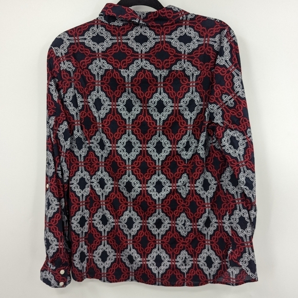 TOMMY HILFIGER Long Sleeve Button Down Shirt - Picture 6 of 7